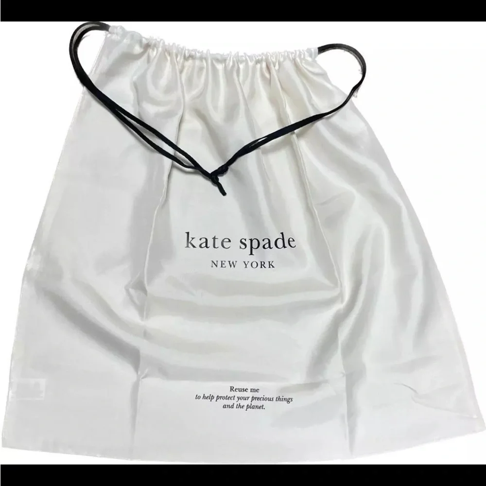 KATE SPADE MORGAN STENCIL HEARTS FLAP CHAIN WALLET CROSSBODY W/DUSTBAG NWT - Picture 12 of 12